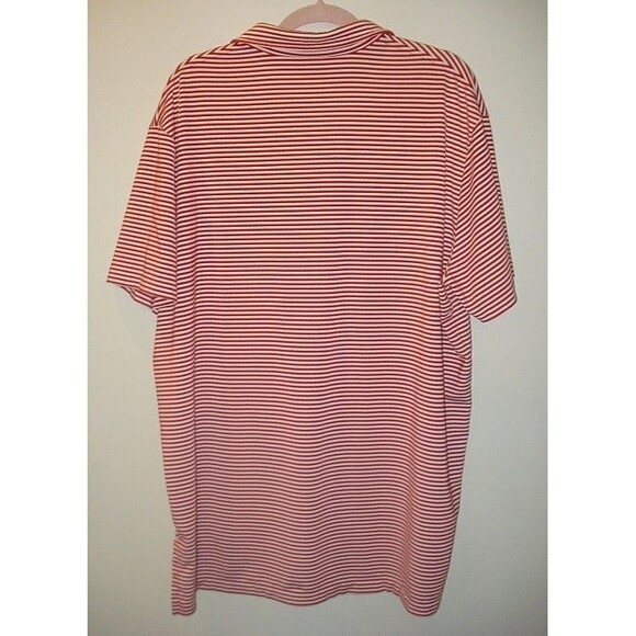 Ralph Lauren Golf Polo Red White Lightweight Pull Over Shirt Mens SIZE XXL - Picture 3 of 5